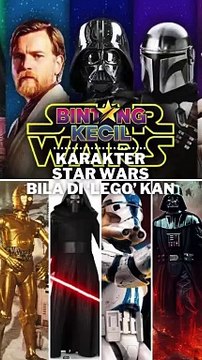 Agak-agak korang, berapa bongkah Lego yang diorang guna untuk hasilkan sesebuah karakter Star Wars ini? Berapa hari diorang buat menda ni? Siapa jawab betul.. Min kasi hadiah.. #bintangkecil #legostarwars #starwars #legomalaysia #legostarwars #lego