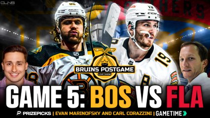 LIVE: Bruins vs Panthers Game 5 Postgame Show