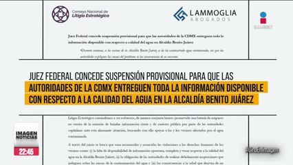 Juez ordena al gobierno entregar información del agua contaminada en BJ