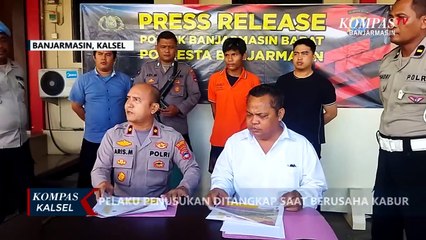 Pelaku Penusukan di Banjarmasin Ditangkap Saat Berusaha Kabur, Pemicunya Ternyata Hal Sepele