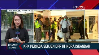 KPK Periksa Sekjen DPR Indra Iskandar sebagai Saksi Dugaan Korupsi Rumah Dinas