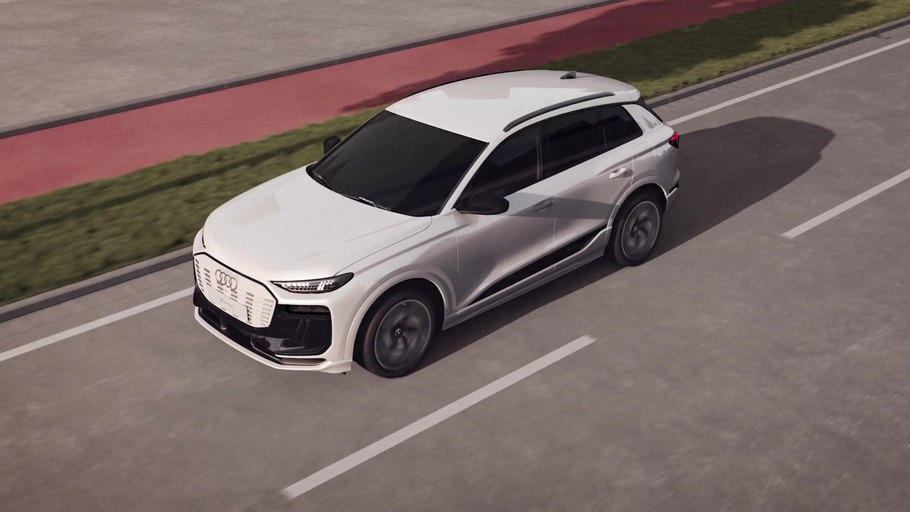 Audi Q6 e-tron – Antriebssystem und Thermomanagement – Animation