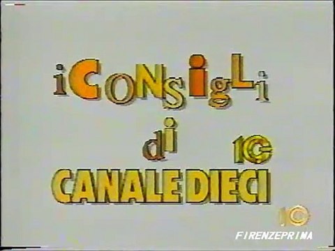 Canale 10 bumper I consigli di Canale Dieci - 1995