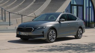 The new Skoda Octavia Design Preview in Grey