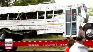 Fallecen ocho mexicanos en trágico accidente de autobús en Florida, EU