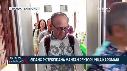 KPK Minta Hakim MA Tolak PK Karomani Eks Rektor Unila