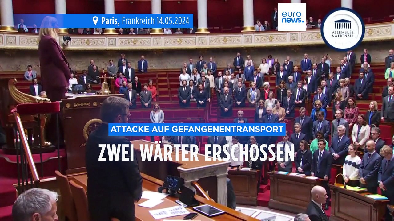 Frankreich: Attacke auf Gefangenentransport - zwei Wärter erschossen