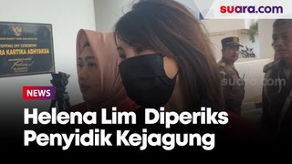 Dengan Tangan Terborgol, Helena Lim Susul Sandra Dewi Diperiksa Penyidik Kejagung Terkait Kasus Timah