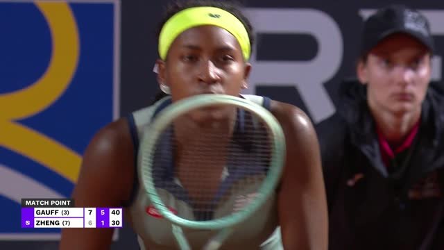 Gauff sets up Swiatek showdown in Rome