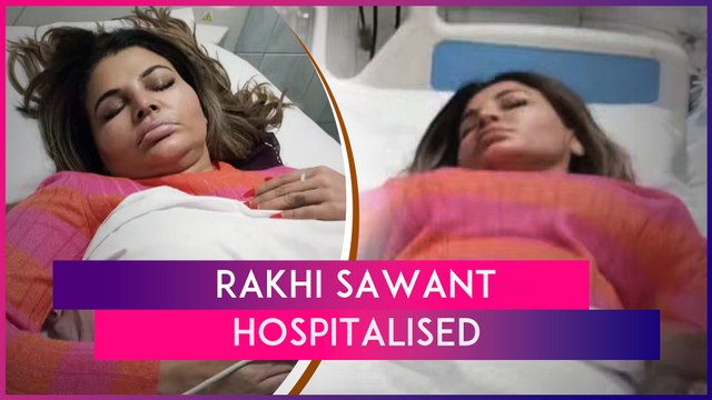 Rakhi Sawant Hospitalised Due To Heart-Related Ailment; Pics Show Actress Lying On The Hospital Bed