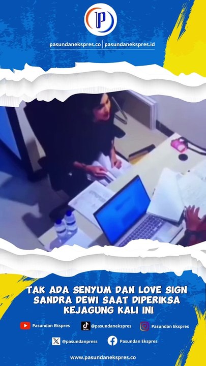 Tak Ada Senyum dan Love Sign Sandra Dewi Saat Diperiksa Kejagung Kali Ini