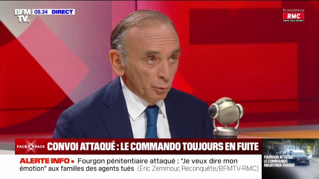 Convoi attaqué dans l'Eure: Éric Zemmour adresse ses pensées et ses sentiments aux familles des victimes