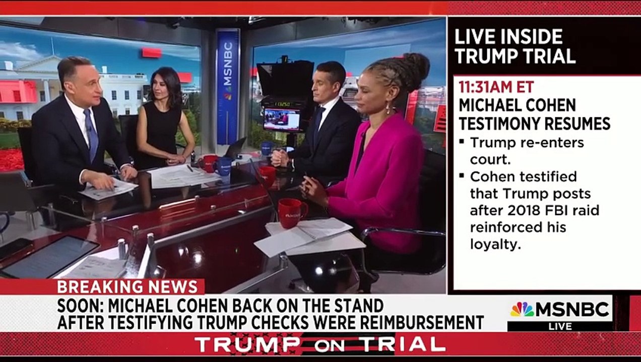 "I mean, this is such a public world" Jose Diaz-Balart Astonished by Michael Cohen's Testimony in Trump's Hush Money Trial