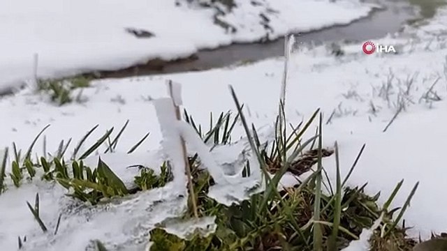 Kış bitmek bilmedi: Mayıs ayında her yer bembeyaz
