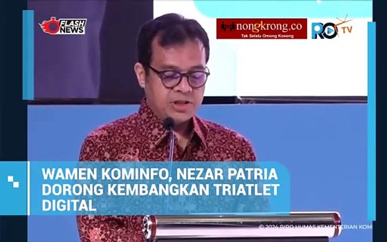 Wamen Informasi dan Informatika, Nezar Patria Pelatihan Ketrampilan Digital Penting dalam Visi Digital 2045