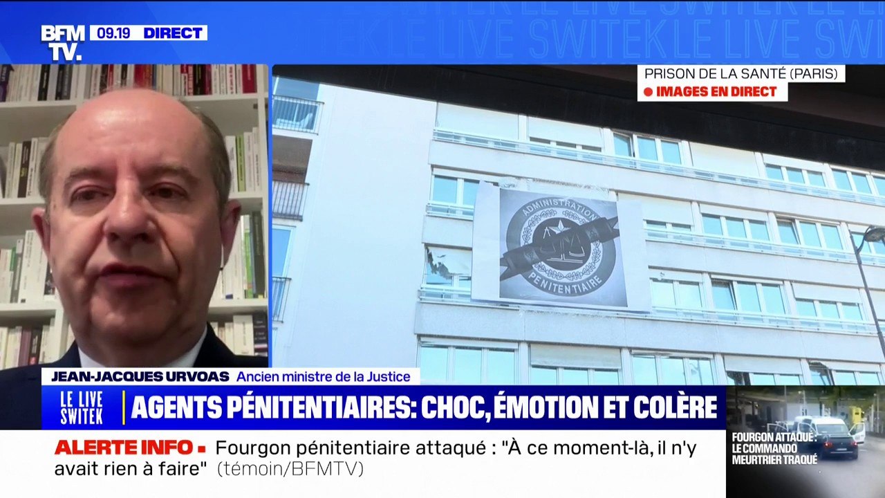 Jean-Jacques Urvoas, ancien ministre de la Justice: "Dans la pénitentiaire, il y a peu de personnels qui sont armés"