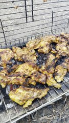اطيب مشاوي دجاج مشوي على الفحم