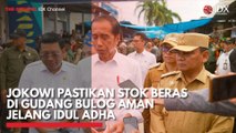 Jokowi Pastikan Stok Beras di Gudang Bulog Aman Jelang Idul Adha