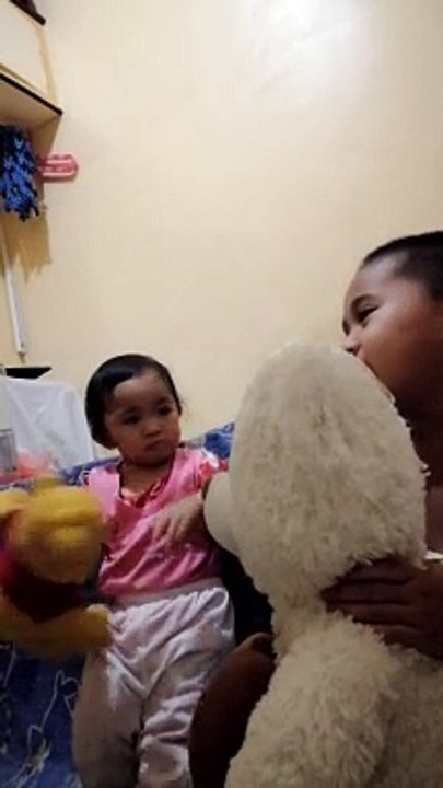plyaing my cousin