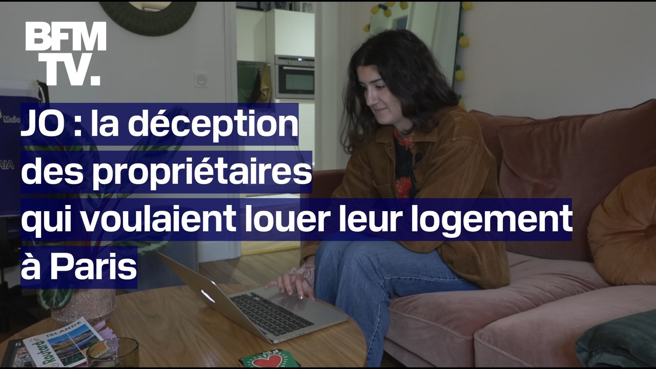 Des propriétaires peinent à louer logement à Paris durant la période des JO