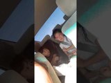 Siblings Start Screaming While Fighting in Car