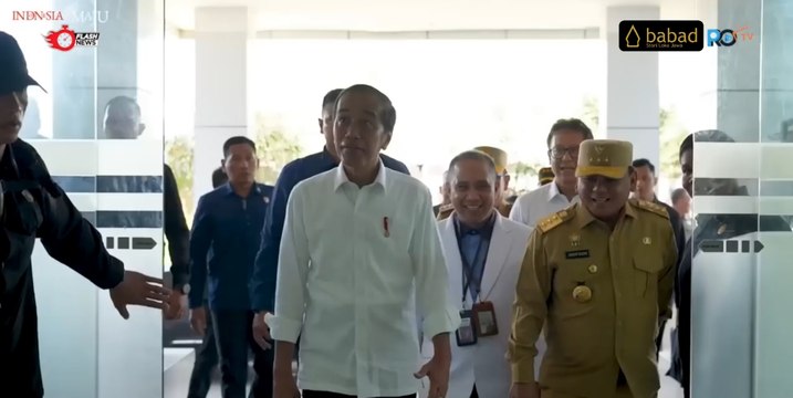 Tinjau BLUD RS Konawe, Presiden Jokowi Apresiasi Inisiatif Pendanaan Pembangunan