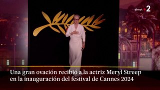 Meryl Streep recibe la Palma de Honor de manos de Juliette Binoche entre ovaciones y lágrimas
