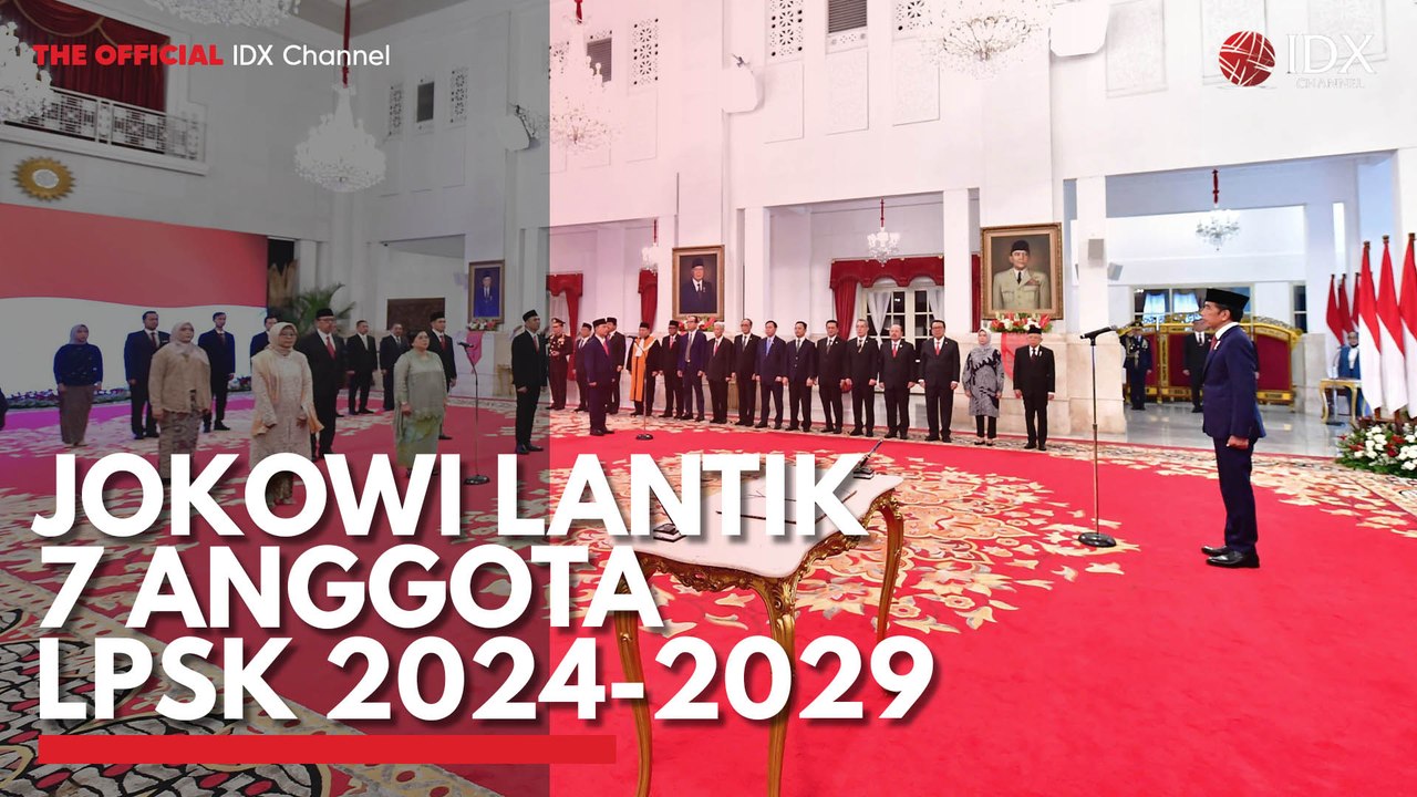Jokowi Lantik 7 Anggota LPSK 2024-2029
