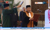 Pengucapan Sumpah Wakil Ketua MA dan Anggota LPSK di Istana