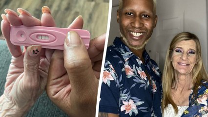 Couple with 37 year age gap expecting first child together