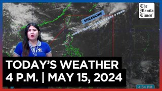 Today's Weather, 4 P.M. | May 15, 2024