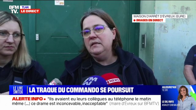 On est anéantis par ce qu'il s'est passé : l'émotion de Sophie, surveillante au sein de la maison d'arrêt d'Évreux (Eure)