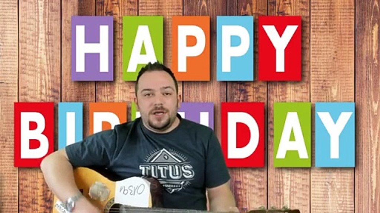 Happy Birthday, Till! Geburtstagsgrüße an Till