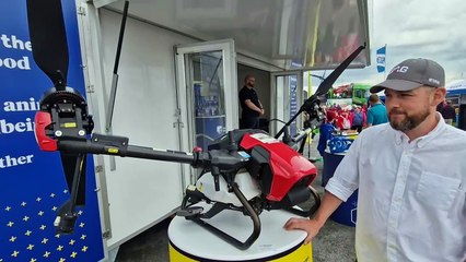 Crop Spraying Drone at Balmoral