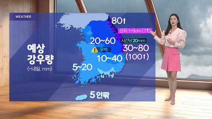 [날씨] 내일 새벽까지 비 소식...주 후반부터 초여름 더위 / YTN