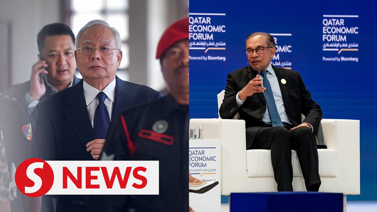Anwar suggests for King to decide on Najib's house arrest bid after 1MDB trial