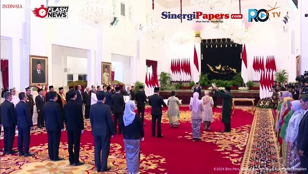 Pengucapan Sumpah Wakil Ketua MA Dan Anggota LPSK Di Istana