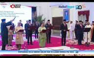 Presiden Jokowi Hadiri Pengucapan Sumpah Wakil Ketua MA dan Anggota LPSK di Istana Negara