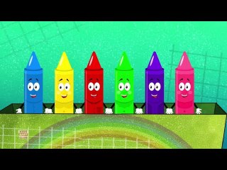 Crayons Color Song | Learn Color For Children | Kindergarten Nursery Rhyme Videos by Kids Baby Club