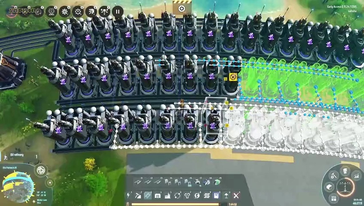 Große Anlage mit zwei Raumports. | Dyson Sphere Program | Ep. 140