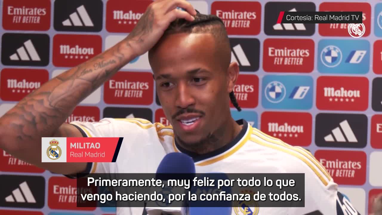 Militao sobre Vinícius y el Balón de Oro: "Si sigue así, no va a tardar mucho"