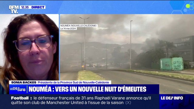 Sonia Backès, présidente de la province Sud de Nouvelle-Calédonie: Il faut que les forces armées qui sont présentes en Nouvelle-Calédonie interviennent le plus vite possible