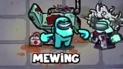 Mewing in Among Us