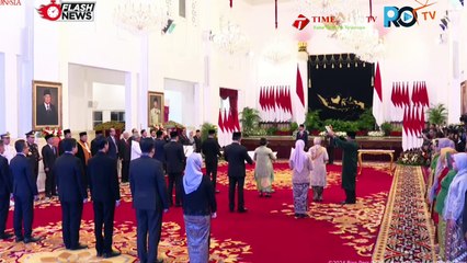 Presiden Jokowi Saksikan Pengucapan Sumpah Suharto sebagai Wakil Ketua MA Bidang Non-Yudisial
