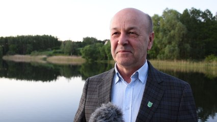 Otwarcie promenady nad jeziorem w Żałem