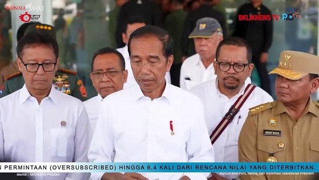 Keterangan Pers Presiden Jokowi, Kab. Konawe
