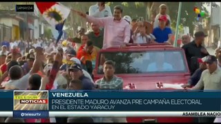 Presidente Maduro avanza pre campaña electoral en el estado Yaracuy