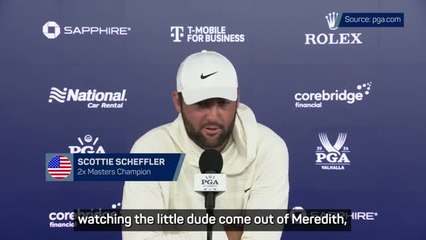 'It's nuts!' - Scheffler over the moon to become a dad