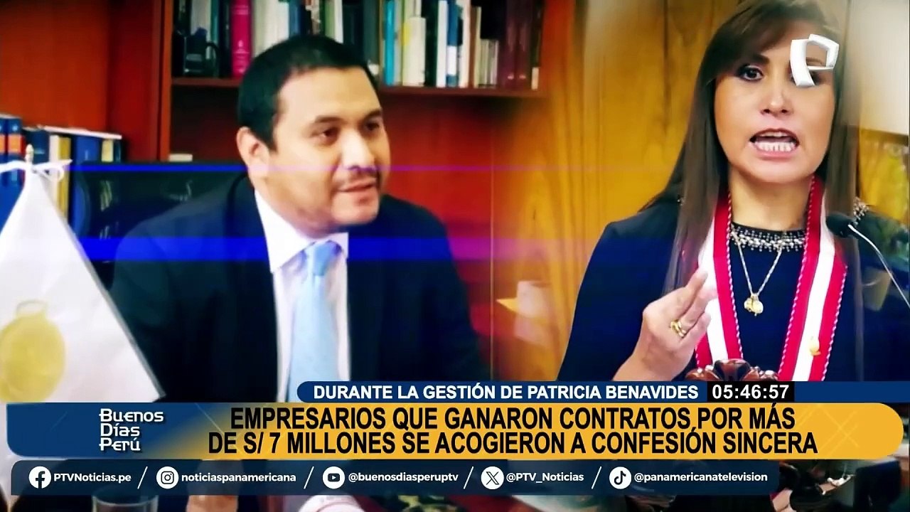 Patricia Benavides: empresarios beneficiados en su gestión se acogieron a la confesión sincera