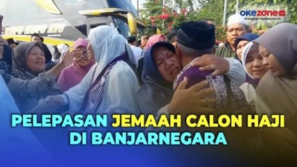 Télécharger la video: Isak Tangis Selimuti Pelepasan Jemaah Calon Haji di Banjarnegara, Jawa Tengah